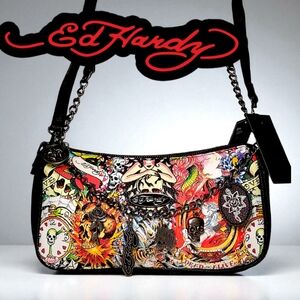 ED HARDY Multicolor Crossbody Bag